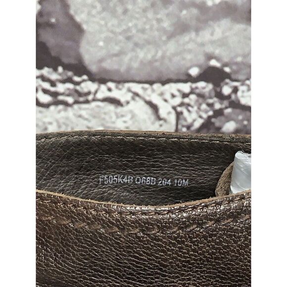 John Varvatos Brown Leather Hipster Chukka LaceUp Ankle Boots Men Sz 10M US/43EU - Picture 5 of 16